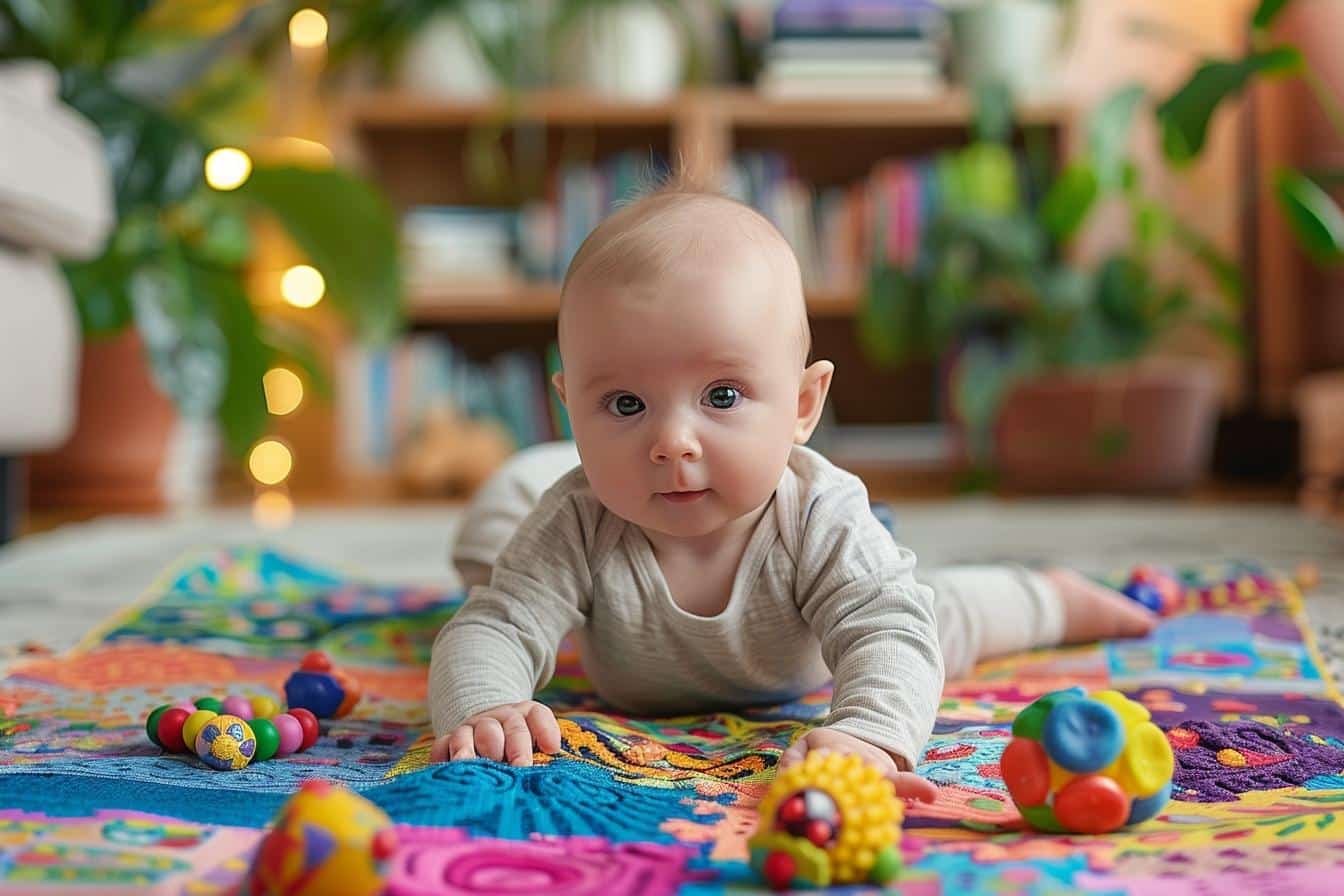10 activités bébé tape Montessori : stimulez l'éveil de votre enfant